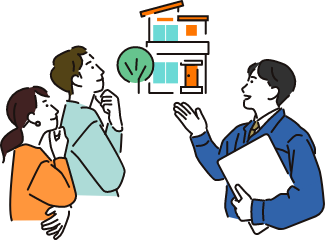 お客様目線の｢詳細お見積もり｣！ イメージイラスト