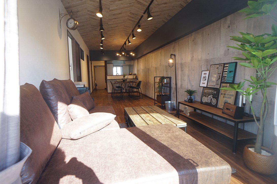 男前インテリアが光る インダストリアルリノベーション アイキャッチ 男前インテリアが光る インダストリアルリノベーション アイキャッチ