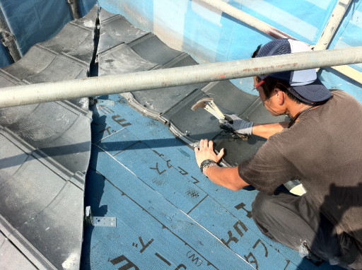 屋根瓦葺き替え 軽量瓦ルーガ雅version アイキャッチ 屋根瓦葺き替え 軽量瓦ルーガ雅version アイキャッチ