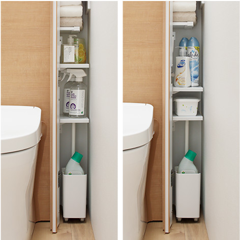 収納スペースがあり、見栄えも良くお掃除ラクラク アイキャッチ 収納スペースがあり、見栄えも良くお掃除ラクラク アイキャッチ