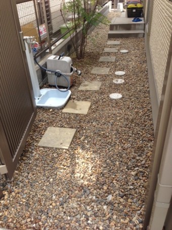 埋め込み型の散水栓を立水栓に取替 アイキャッチ 埋め込み型の散水栓を立水栓に取替 アイキャッチ