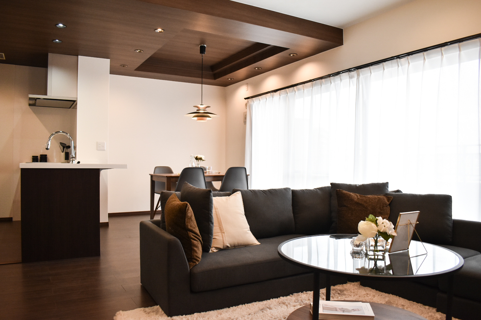 温もりのあるウォールナットで作る大人モダン アイキャッチ 温もりのあるウォールナットで作る大人モダン アイキャッチ