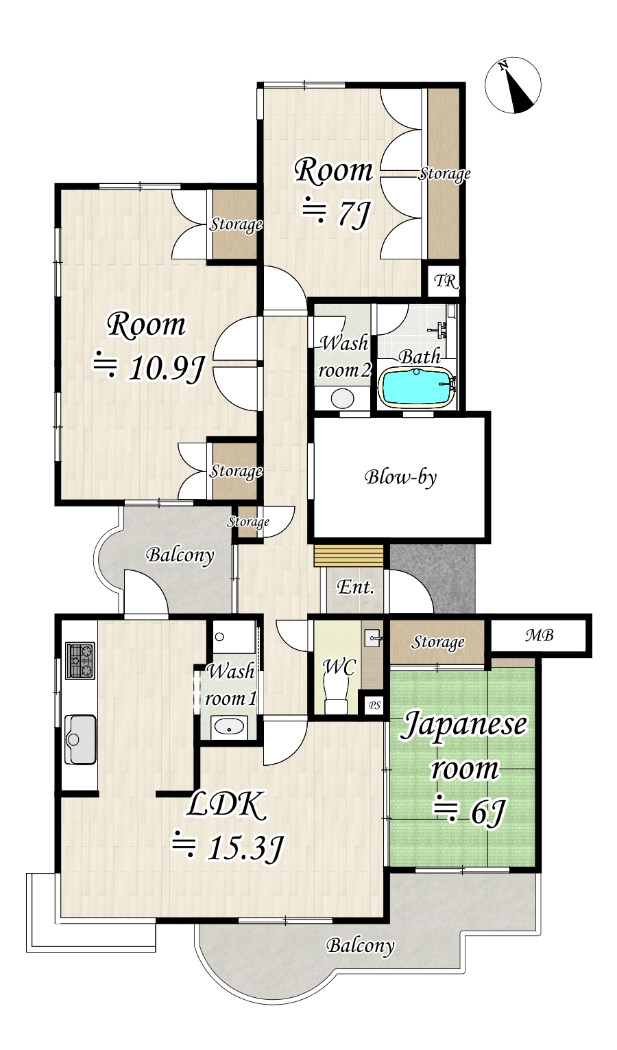 4LDKマンションリノベーション(奈良県奈良市) アイキャッチ