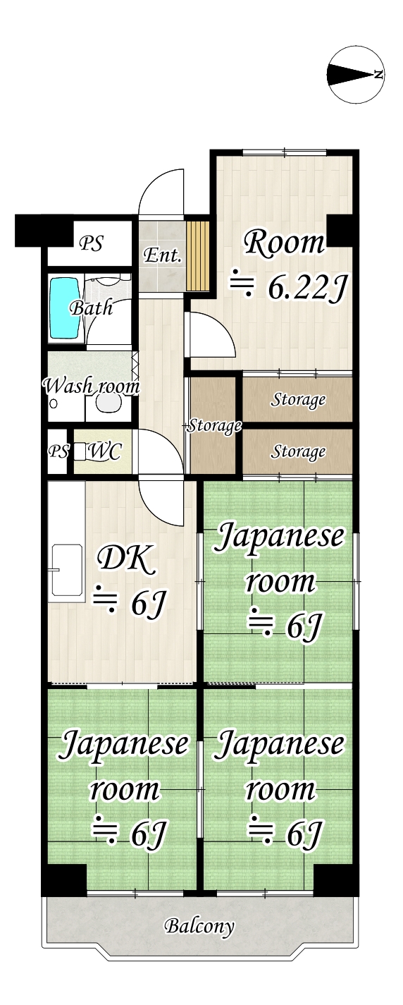 2LDKマンションリノベーション(大阪市城東区) アイキャッチ