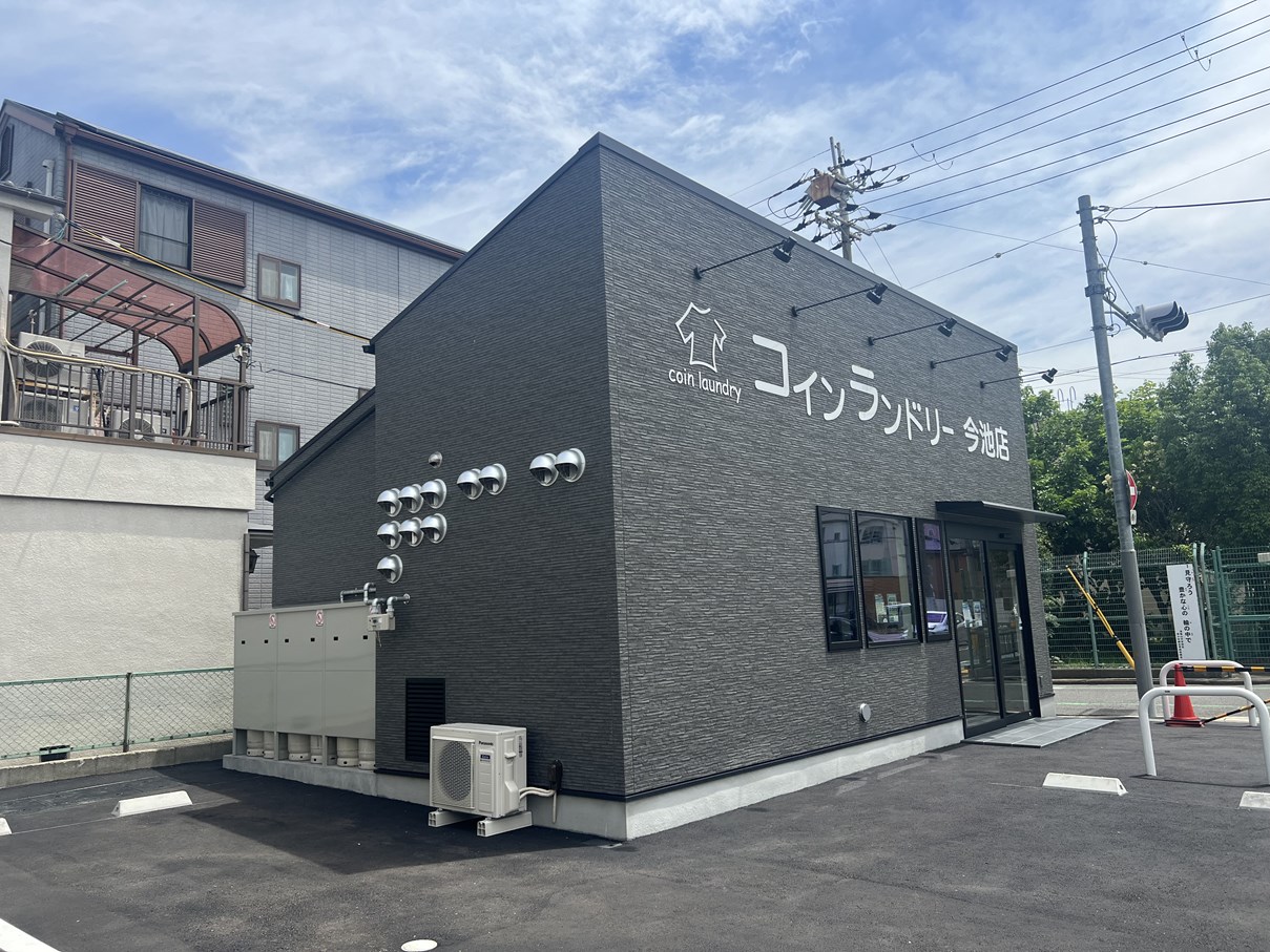 コインランドリー今池店様【新築工事】 アイキャッチ コインランドリー今池店様【新築工事】 アイキャッチ