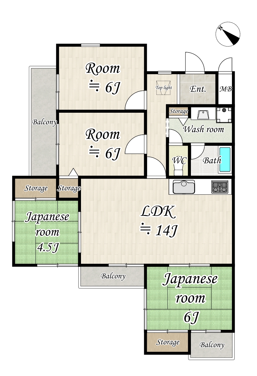 3LDKマンションリノベーション(枚方市西船橋) アイキャッチ