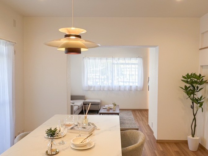 大きな躯体を活かした間取り