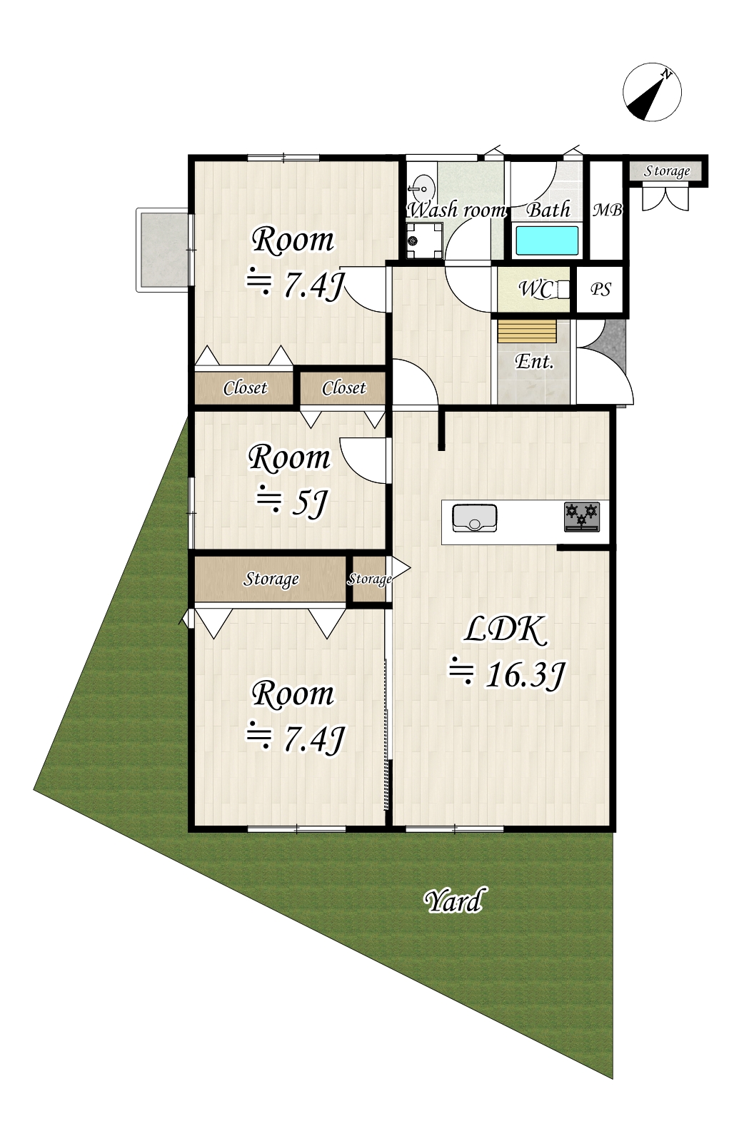 3LDKマンションリノベーション(枚方市菊ヶ丘町) アイキャッチ