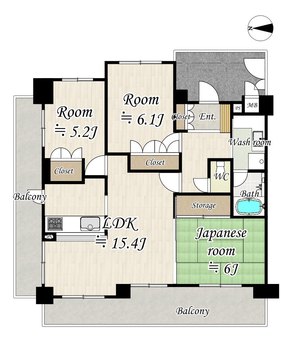 3LDKマンションリノベーション(枚方市藤阪北町) アイキャッチ